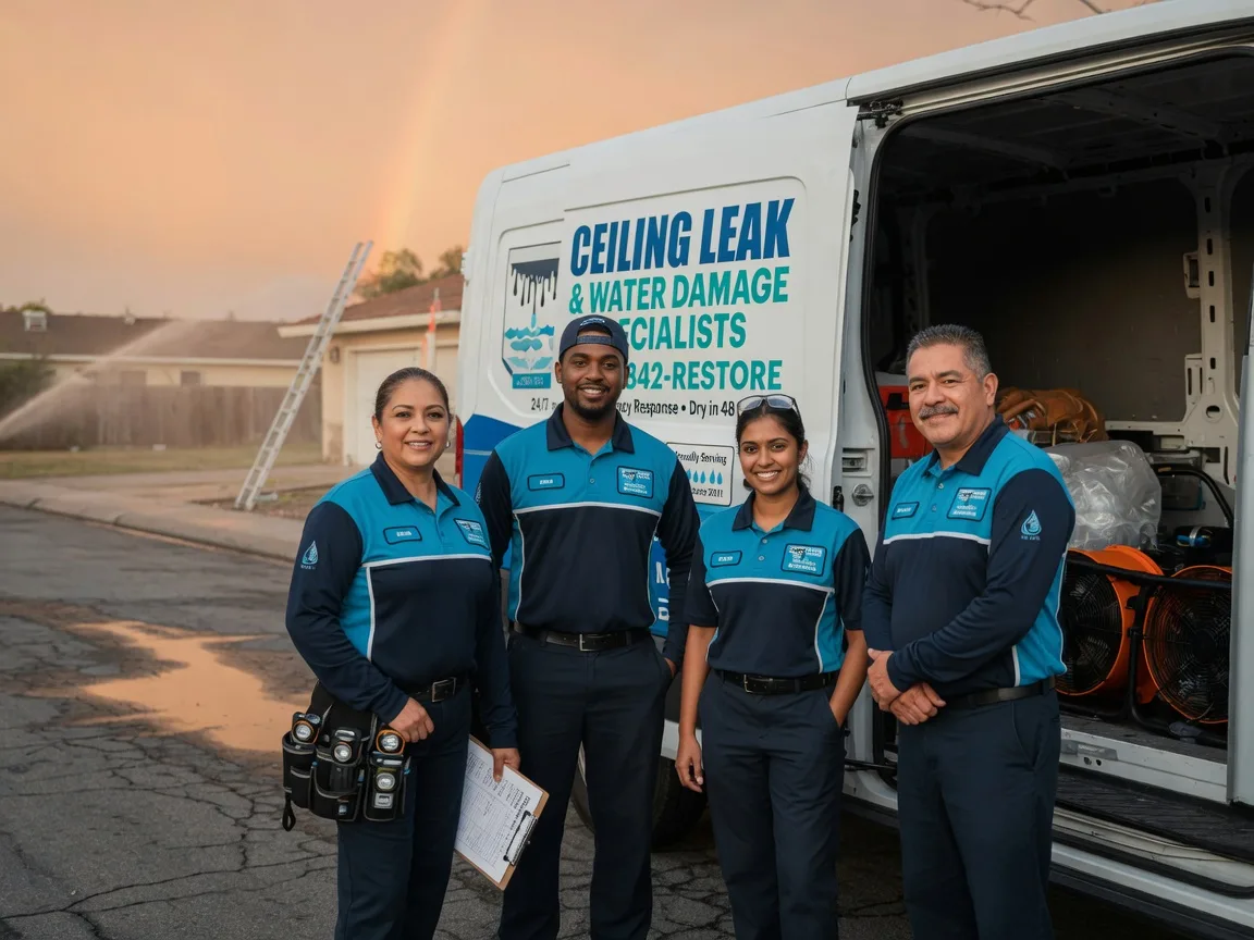 Ceiling Leak Cleanup company in Decatur, TX