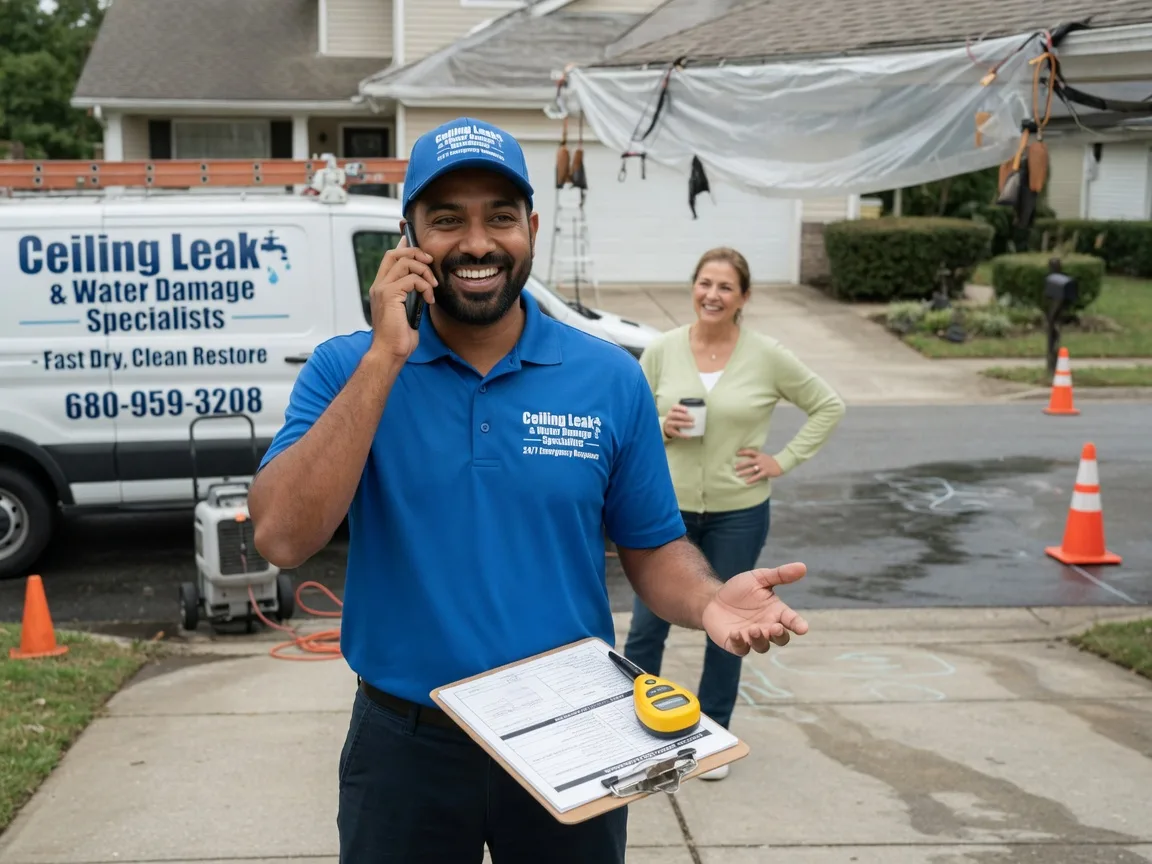 Ceiling Leak Cleanup Decatur, TX FAQs
